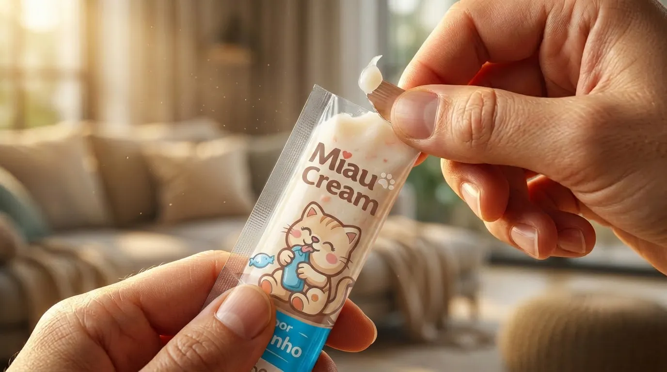 MiauCream direto do sachê