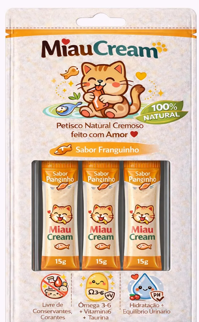 Sabor Franguinho - embalagem com 3 unid.