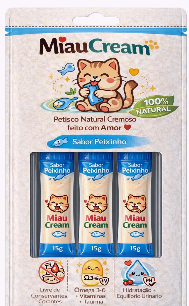 Sabor Peixinho - embalagem com 3 unid.